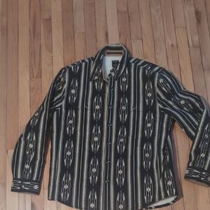 Todd Snyder Three Looms Sherpa Lined Shirt Jacket L